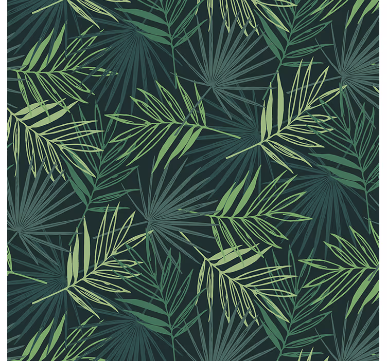 Estore de rolo empresa padrão mistura tropical - TenStickers