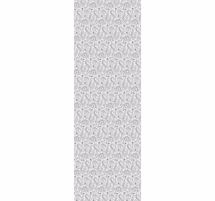 Estore de rolo empresa flores ornamentais vintage - TenStickers