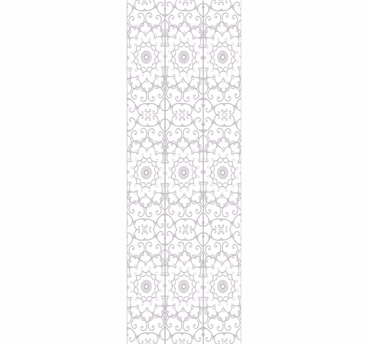 Estore de rolo empresa padrão floral - TenStickers