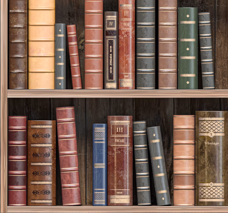 Estore de rolo empresa livros de biblioteca - TenStickers