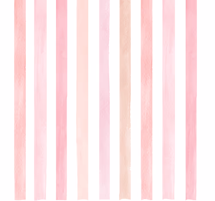 Estore de rolo empresa listras rosa em aquarela - TenStickers