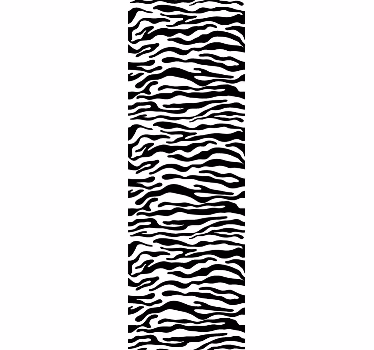 Estore de rolo juvenil padrão zebra - TenStickers