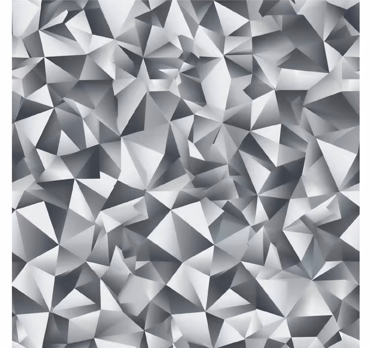 Estore de rolo modernos diamantes cinzas - TenStickers