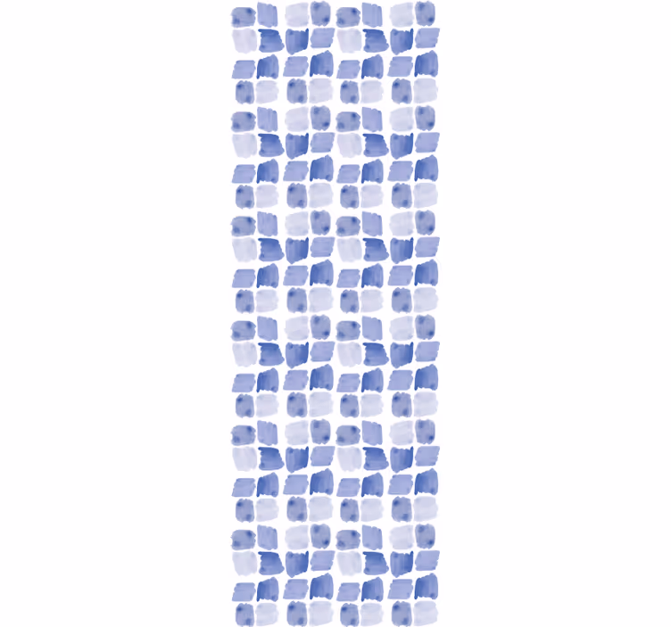 Estore de rolo modernos padrão halftone quadrado aleatório - TenStickers