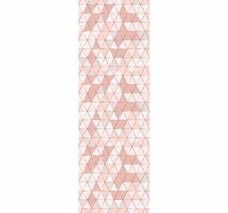 Estore de rolo modernos com linhas douradas e cores claras - TenStickers