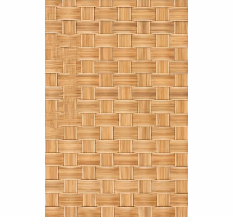 Estore de rolo texturas e padrões padrão de vime natural - TenStickers