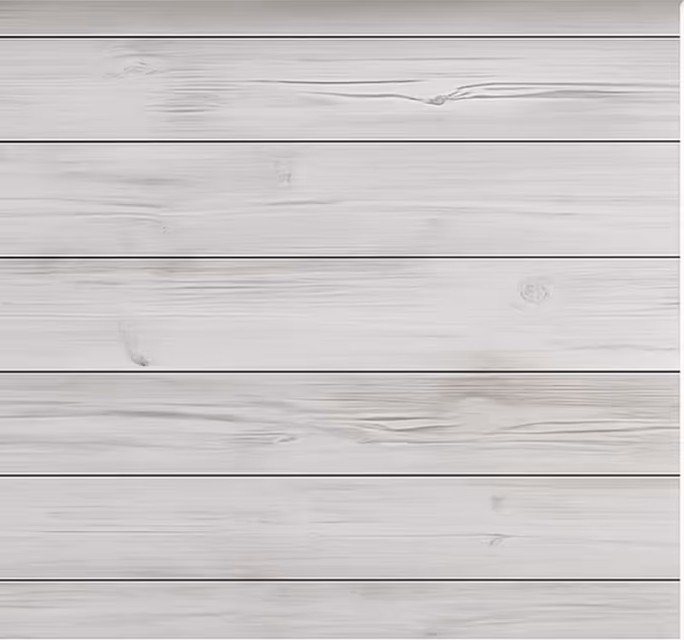 Estore de rolo texturas e padrões madeira branca horizontal - TenStickers