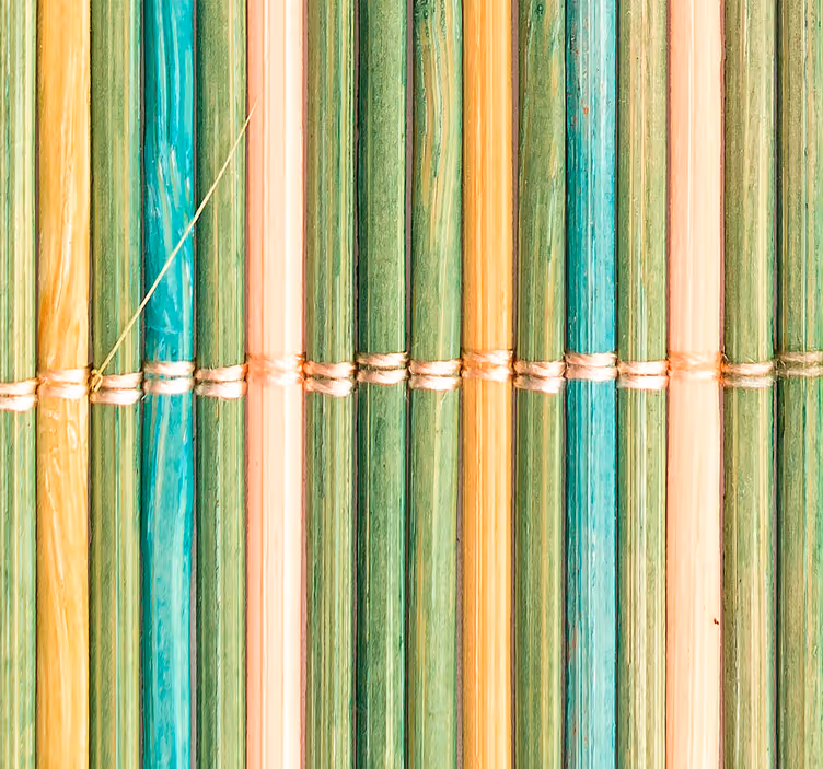 Estore de rolo casa de banho bambu fino - TenStickers