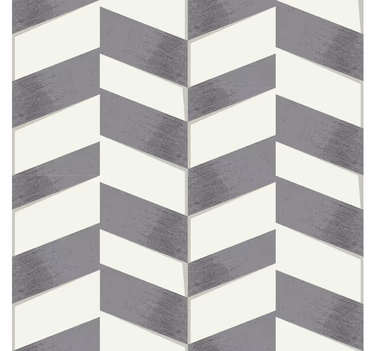Estore de rolo cinzento chevron cinza - TenStickers