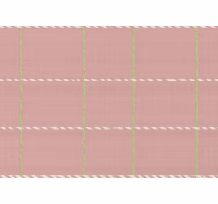 Estore de rolo rosa padrão moderno rosa - TenStickers