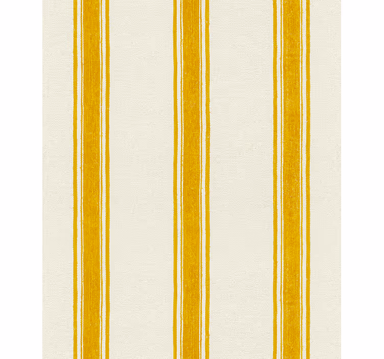 Estore de rolo amarelo linhas verticais amarelas - TenStickers