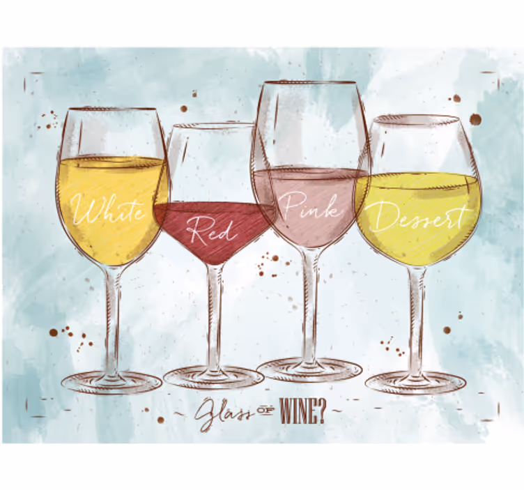 Estore de rolo para cozinha rústico vinho - TenStickers