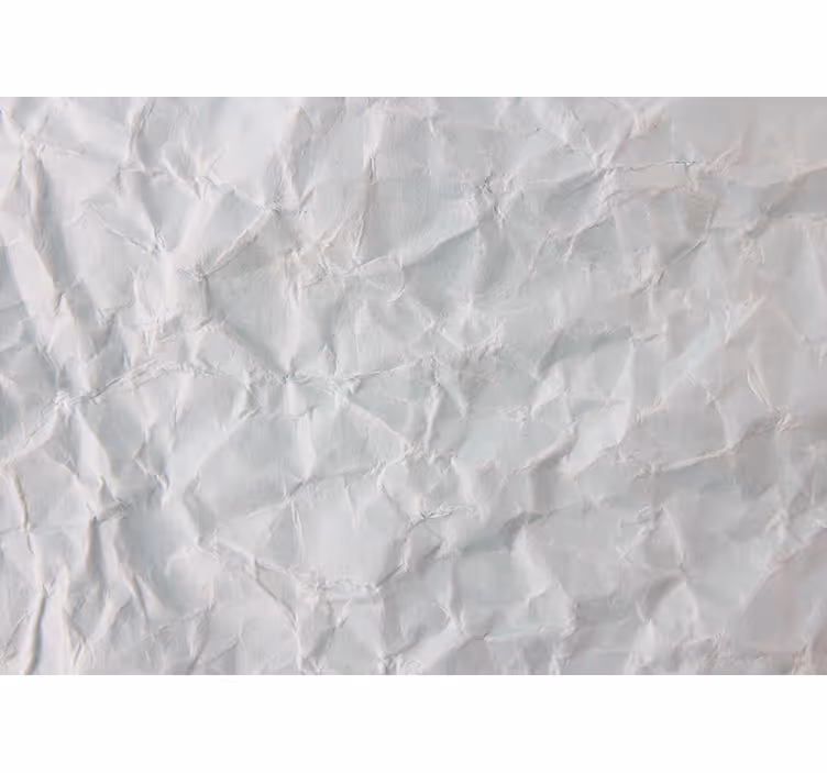 Estore de rolo branco com textura de papel amassado - TenStickers