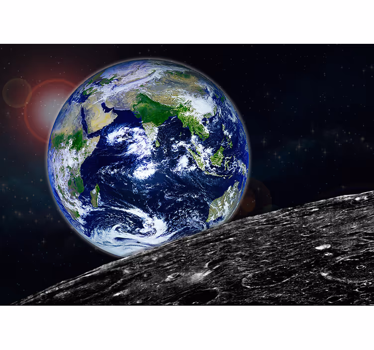 Estore de rolo preto perspectiva orbital - TenStickers