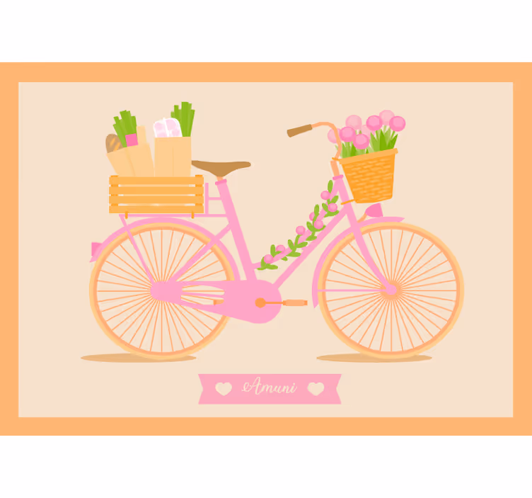 Estore de rolo amarelo andiamo - TenStickers