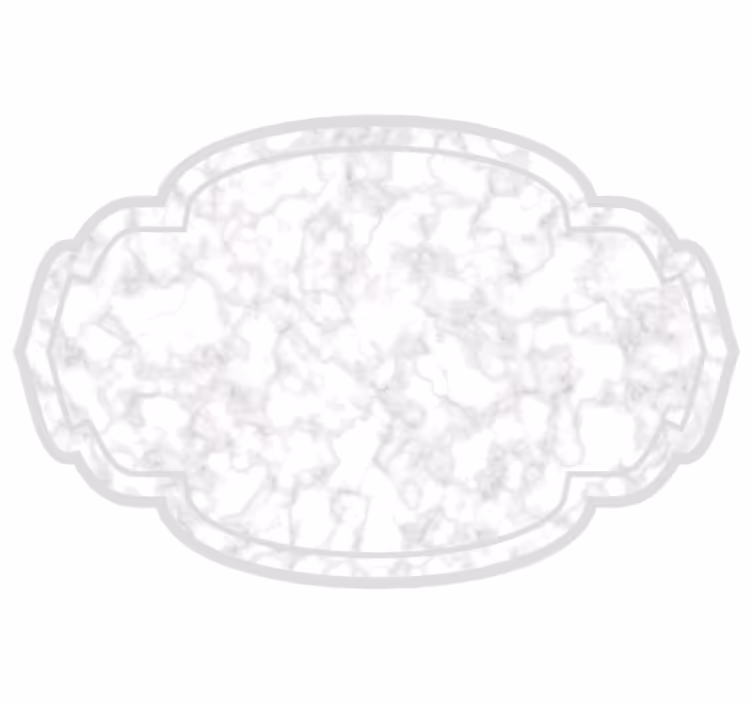 Estore de rolo cinzento em mármore branco - TenStickers