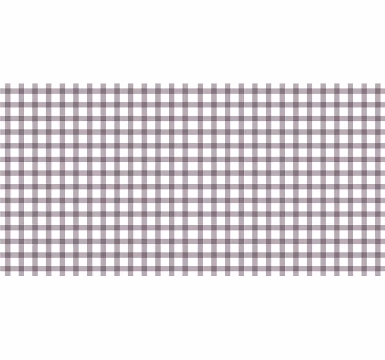 Estore de rolo roxo xadrez lilás - TenStickers