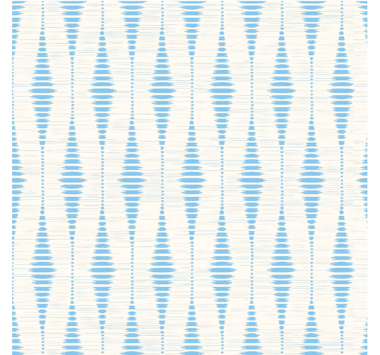 Estore de rolo azul ikat rabaul azul claro - TenStickers