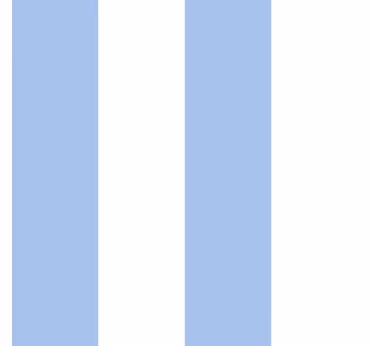 Estore de rolo azul em tons de azul e branco - TenStickers