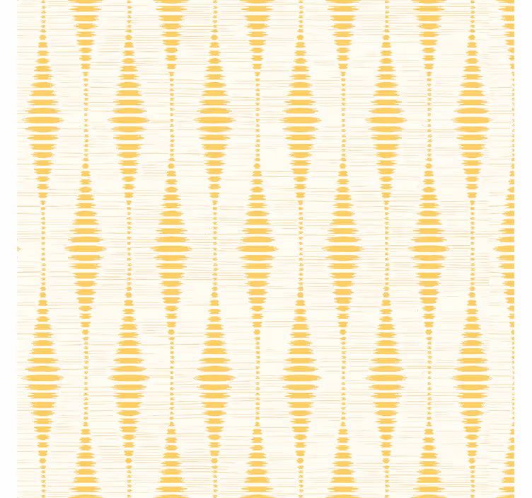 Estore de rolo modernos ikat amarelo rabaul - TenStickers