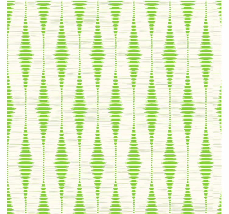 Estore de rolo modernos rabaul ikat verde - TenStickers