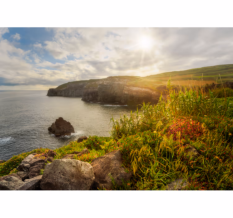 Estore de rolo para sala açores ao amanhecer - TenStickers