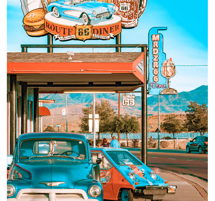 Estore de rolo para sala de restaurante e carros - TenStickers