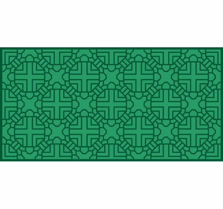 Estore de rolo verdes padrão verde coreano - TenStickers