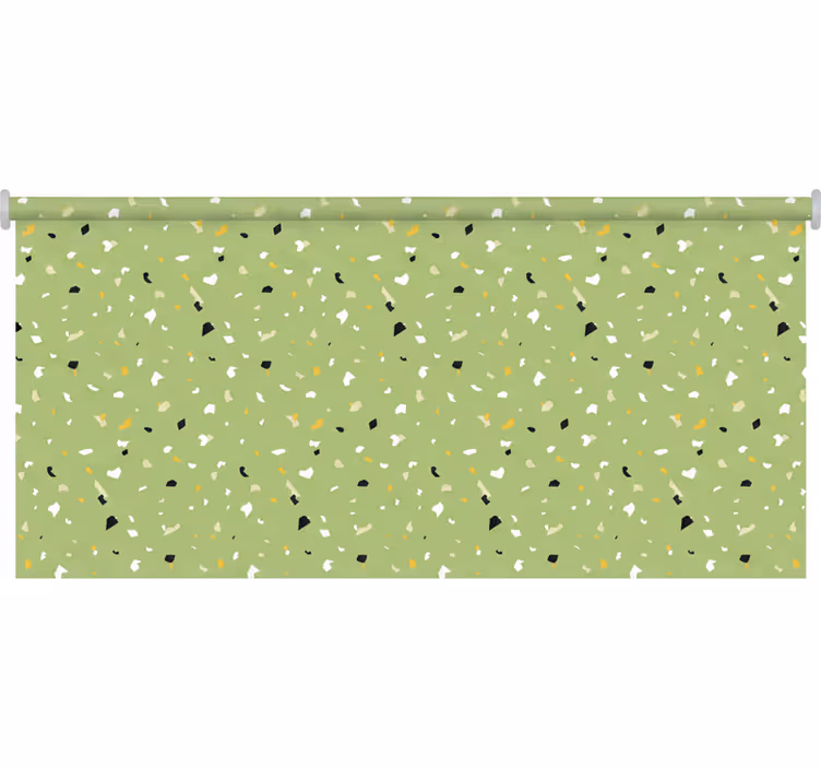 Estore de rolo verdes terrazzo verde - TenStickers