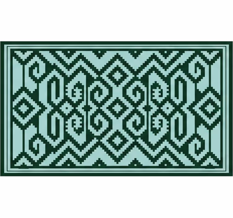 Estore de rolo verdes cores verdes mapuche - TenStickers