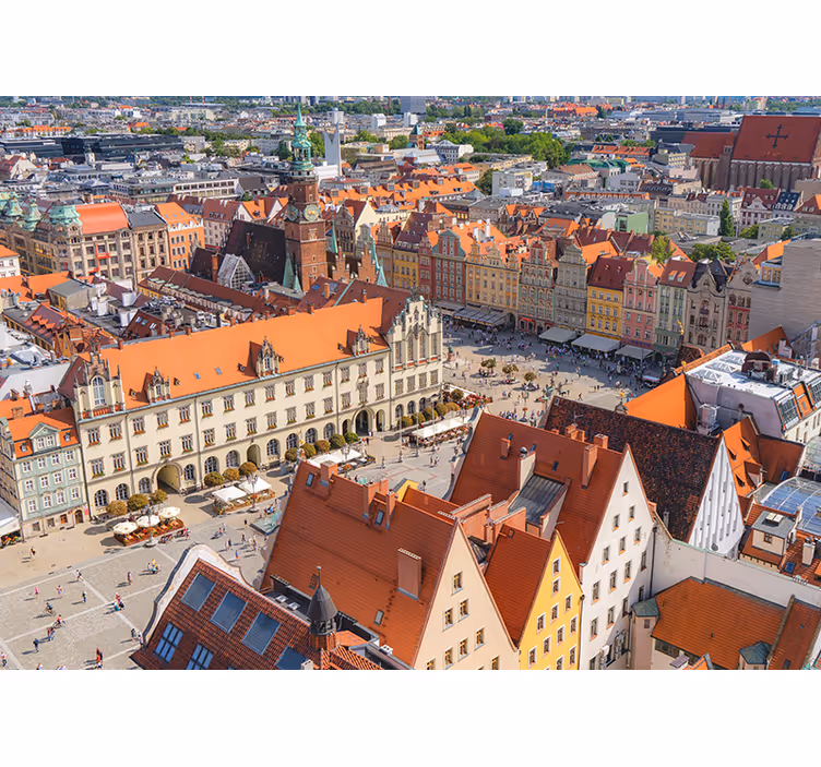 Estore de rolo para sala wrocław - TenStickers