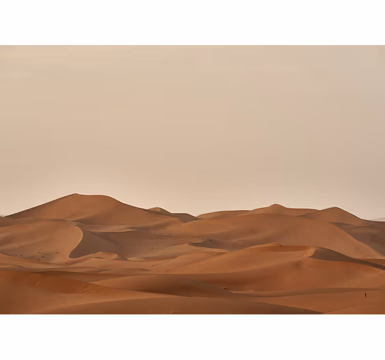 Estore de rolo para sala dunas de areia no deserto - TenStickers