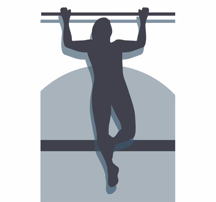 Estore de rolo para sala ilustração de pull ups - TenStickers