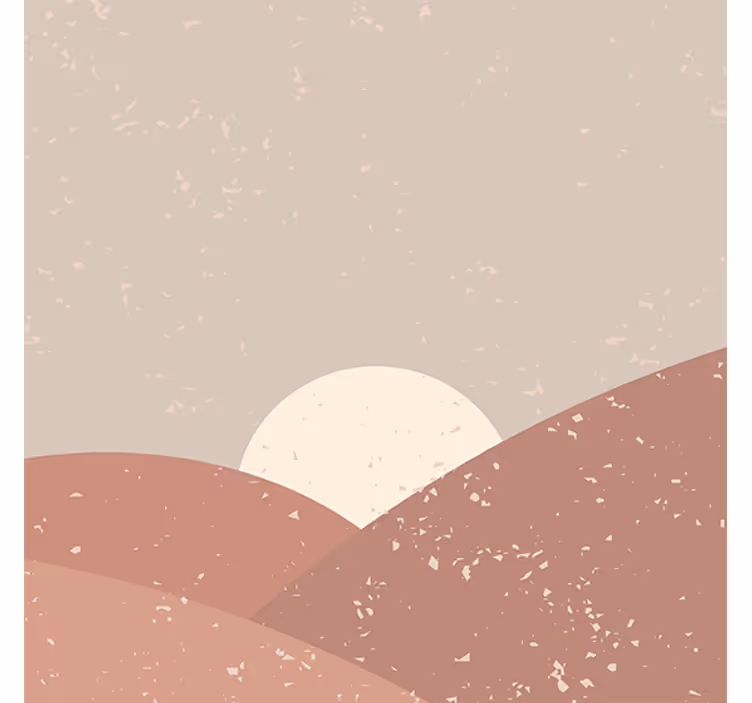 Estore de rolo para sala arte de parede amanhecer - TenStickers