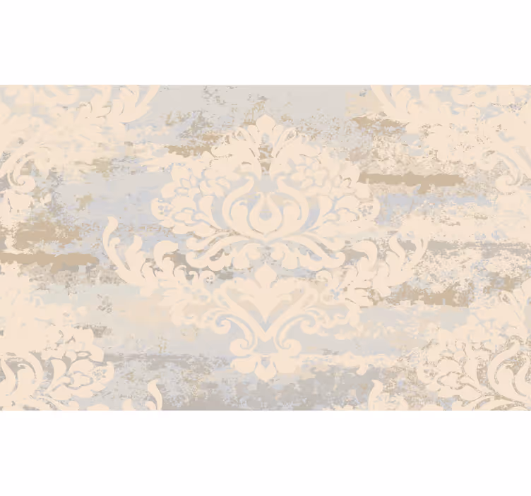 Estore de rolo bege com estampa de mosaico creme - TenStickers
