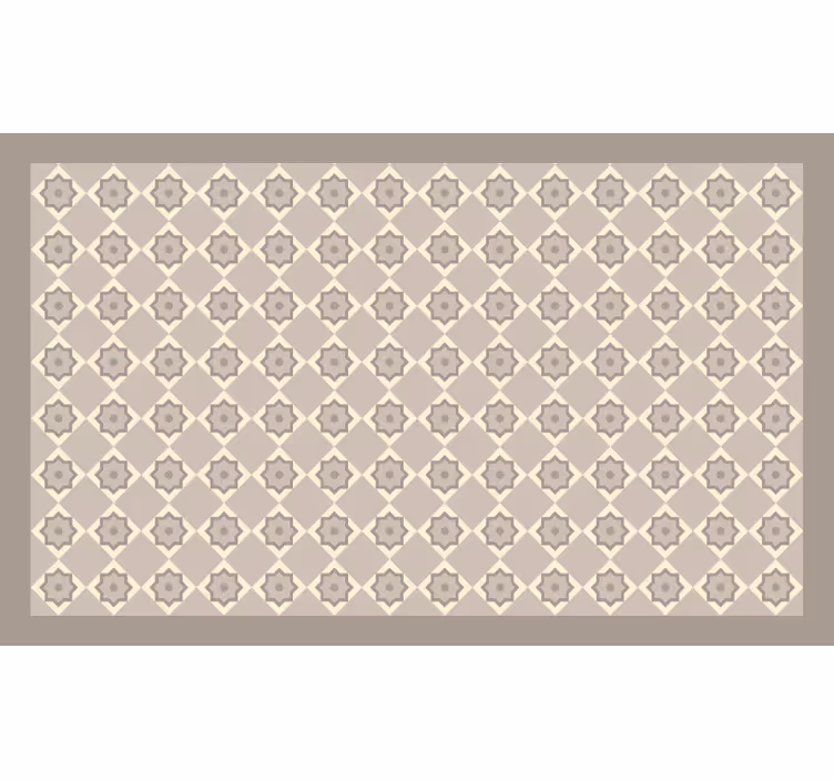 Estore de rolo bege azulejos cimentícios bege - TenStickers