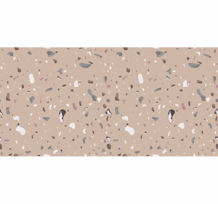 Estore de rolo bege terrazzo bege - TenStickers