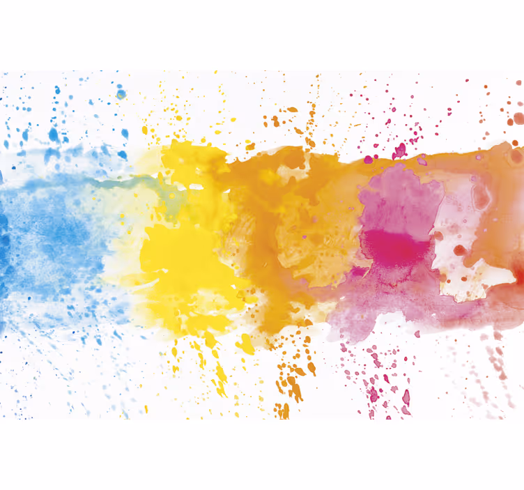 Estore de rolo quarto superfície colorida salpicada - TenStickers
