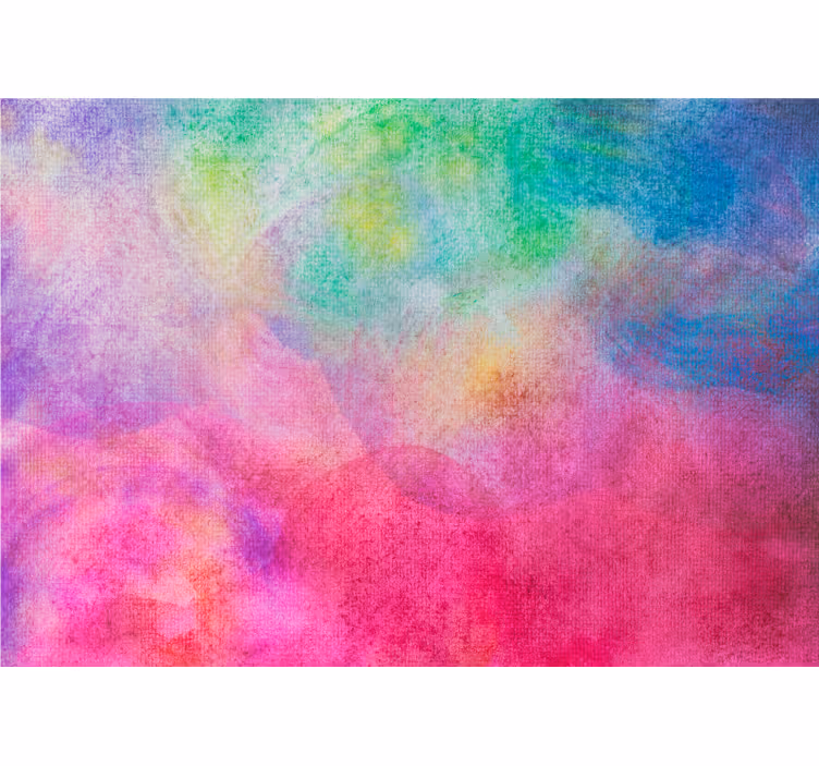 Estore de rolo quarto cores artísticas - TenStickers