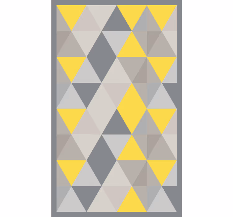 Estore de rolo quarto triângulos pantone - TenStickers