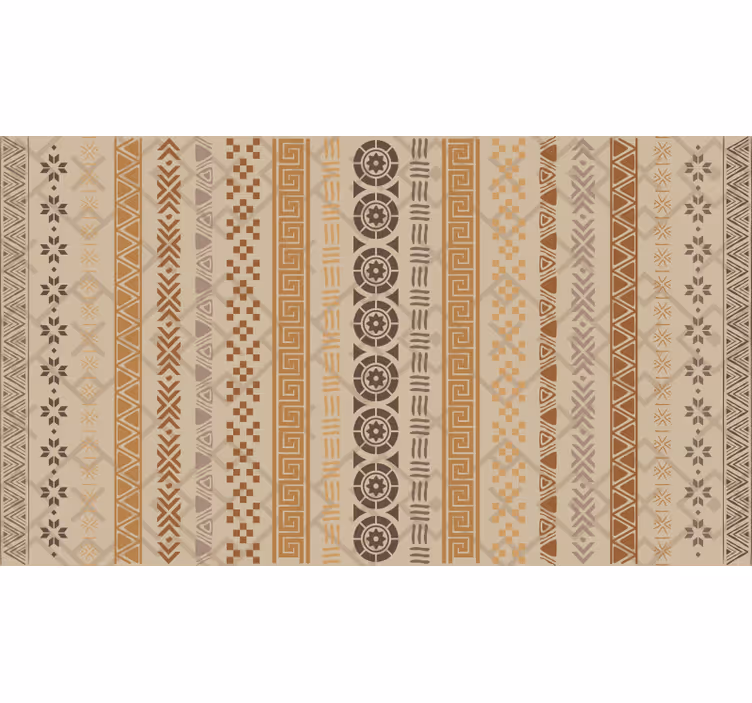 Estore de rolo quarto efeito de quebra-cabeça marrom - TenStickers