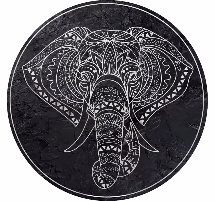 Estore de rolo quarto com textura de mármore de elefante - TenStickers