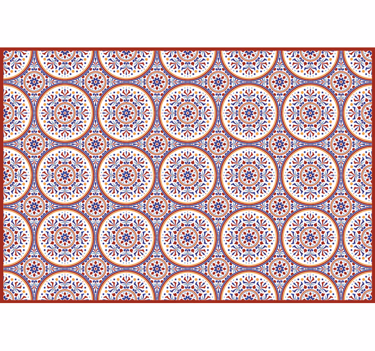 Estore de rolo quarto azulejos maioliche - TenStickers