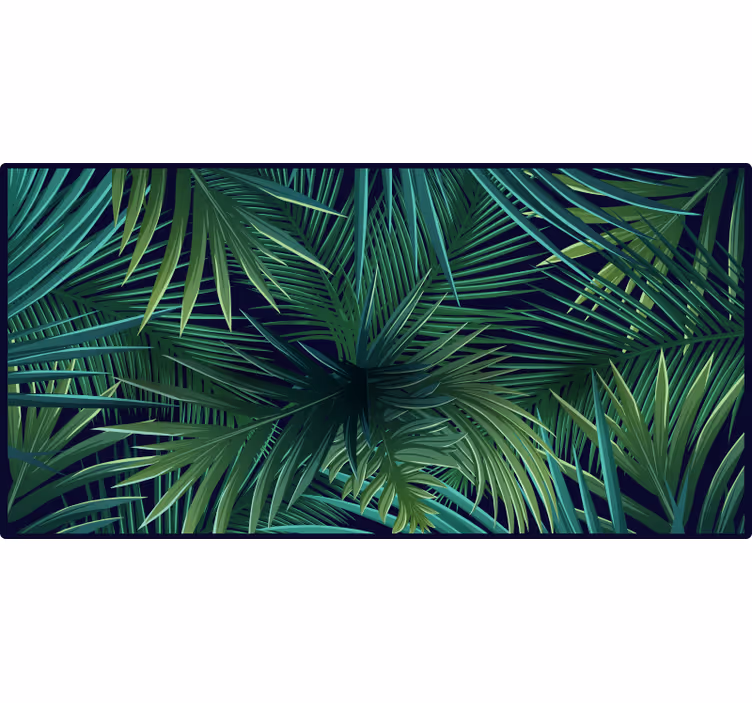 Estore de rolo quarto folhas de monstera intensas - TenStickers