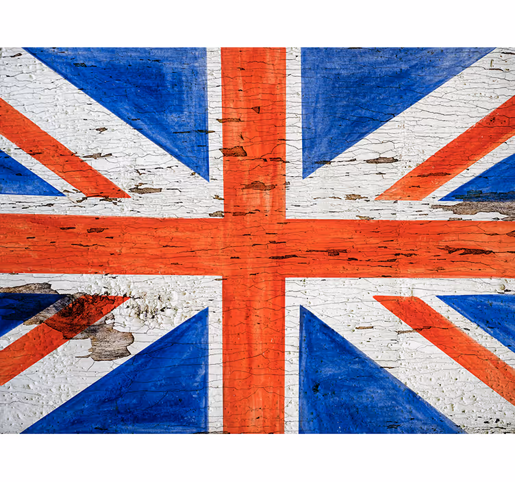 Estore de rolo quarto estilo urbano bandeira do reino unido - TenStickers
