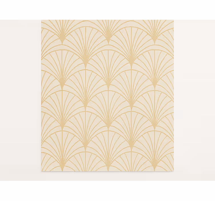 Estore de rolo vintage ventilador art déco dos anos 20 - TenStickers