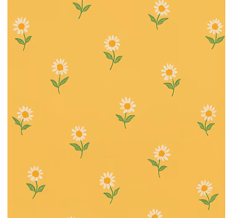 Estore de rolo vintage design de berçário margarida 1940 - TenStickers