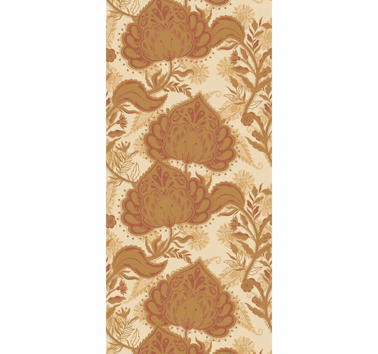 Estore de rolo vintage estilo damask floral - TenStickers