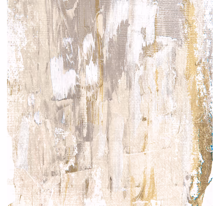 Estore de rolo para sala pintura abstrata de floresta branca - TenStickers