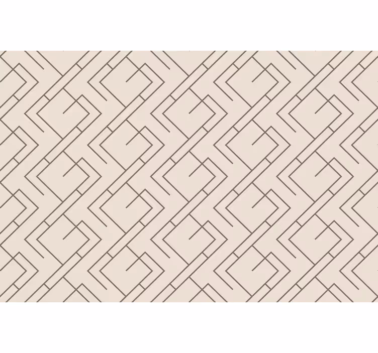 Estore de rolo para sala com design retrô - TenStickers
